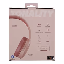 T'nB CBTONEPK cuffia e auricolare Cuffie Con cavo e senza cavo A Padiglione USB tipo-C Bluetooth Terracotta - Vista aggiuntiva 7