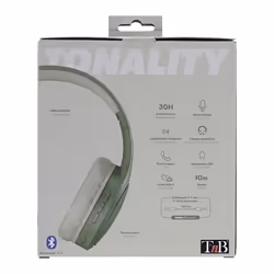 T'nB CBTONEGN cuffia e auricolare Cuffie Con cavo e senza cavo A Padiglione USB tipo-C Bluetooth Oliva - Vista aggiuntiva 7