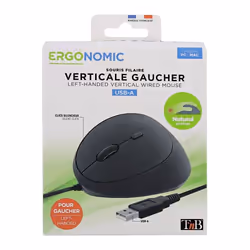 T'nB ERGONOMIC mouse Universale Mancino USB tipo A 1600 DPI - Vista aggiuntiva 7
