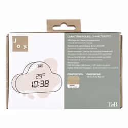 T'nB CLOCKCLWD sveglia Sveglia digitale Legno - Vista aggiuntiva 5