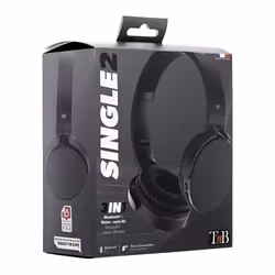 T'nB SINGLE 2 Auricolare Con cavo e senza cavo A Padiglione Musica e Chiamate Bluetooth Nero - Vista aggiuntiva 5