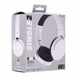 T'nB SINGLE 2 Auricolare Con cavo e senza cavo A Padiglione Musica e Chiamate Bluetooth Grigio - Vista aggiuntiva 5