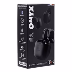 T'nB Onyx Auricolare True Wireless Stereo (TWS) In-ear Chiamate/Musica/Sport/Tutti i giorni USB tipo-C Bluetooth Nero - Vista aggiuntiva 5