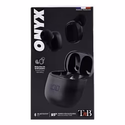 T'nB Onyx Auricolare True Wireless Stereo (TWS) In-ear Chiamate/Musica/Sport/Tutti i giorni USB tipo-C Bluetooth Nero - Vista aggiuntiva 6