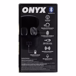 T'nB Onyx Auricolare True Wireless Stereo (TWS) In-ear Chiamate/Musica/Sport/Tutti i giorni USB tipo-C Bluetooth Nero - Vista aggiuntiva 7