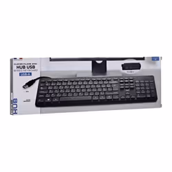 T'nB KBHUB tastiera USB Nero - Vista aggiuntiva 6