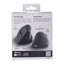 T'nB MWERGOVBT mouse Mano destra Bluetooth + USB Type-A 1600 DPI - Vista aggiuntiva 7