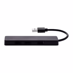 T'nB HUBUSBFIRST replicatore di porte e docking station per laptop Cablato USB 2.0 Nero - Vista aggiuntiva 2