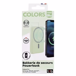 T'nB PBUMAG5GR batteria portatile 5000 mAh Carica wireless Verde - Vista aggiuntiva 7