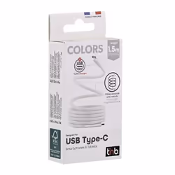 T'nB TCPDMAGWH cavo USB 1,5 m USB C Bianco - Vista aggiuntiva 3