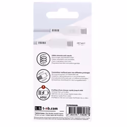T'nB TCPDMAGBL cavo USB USB 3.2 Gen 1 (3.1 Gen 1) 1,5 m USB C Blu, Bianco - Vista aggiuntiva 5