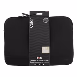 T'nB SLCOLOR14BK borsa per laptop 35,6 cm (14") Custodia a tasca Nero - Vista aggiuntiva 4