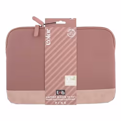 T'nB SLCOLOR14PK borsa per laptop 35,6 cm (14") Custodia a tasca Rosa - Vista aggiuntiva 4