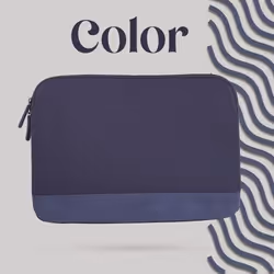 T'nB SLCOLOR14BL borsa per laptop 35,6 cm (14") Custodia a tasca Blu - Vista aggiuntiva 3