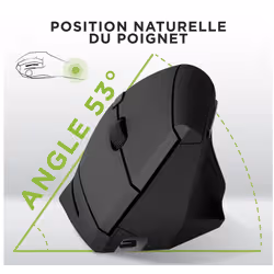 T'nB MWERGOVBTR mouse Ufficio Mano destra Bluetooth + USB Type-A Ottico 1600 DPI - Vista aggiuntiva 3