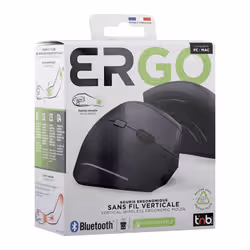 T'nB MWERGOVBTR mouse Ufficio Mano destra Bluetooth + USB Type-A Ottico 1600 DPI - Vista aggiuntiva 6