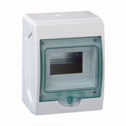 Centralino parete Schneider Electric Kaedra IP65 1 fila di 6 moduli - 10313 Il centralino stagno Kaedra ha montaggio a parete ...