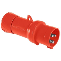 Spina Schneider industriale mobile 3X16A+T 400V IP44 rossa PKX16M434