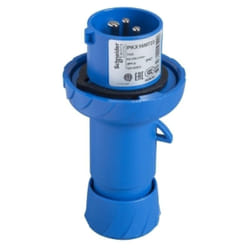 Schneider Electric - Spina Schneider industriale mobile 2X16A+T 230V IP67 blu PKX16M723