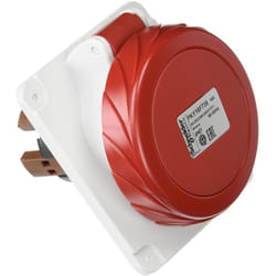 Presa Schneider industriale incasso 3X16A+NT 400V rossa PKY16F735