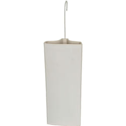 Saturatore piatto in ceramica bianca, 250 ml Centrale Brico