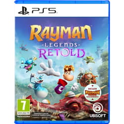 Ubisoft Rayman Legends Retold PS5 Standard Inglese, Francese, ITA, Tedesca, ESP, Portoghese, Polacco, Cinese tradizionale, Cinese semplificato, DUT, Russo, Giapponese PlayStation 5