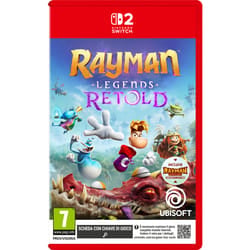 Ubisoft Rayman Legends Retold NSW2 Standard Inglese, Francese, ITA, Tedesca, ESP, Portoghese, Polacco, Cinese tradizionale, Cinese semplificato, DUT, Russo, Giapponese Nintendo Switch 2
