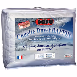 Dormire alla temperatura giusta: questa è la promessa del guanciale del piumone naturale e dei guanciali DODO BAFFIN. Grazie ...