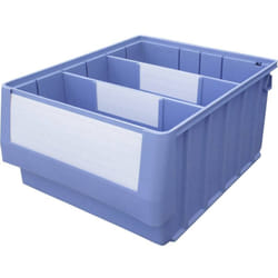 Viso - tr 3214 Cassetta impilabile da magazzino (l x a x p) 234 x 140 x 300 mm Blu 1 pz.