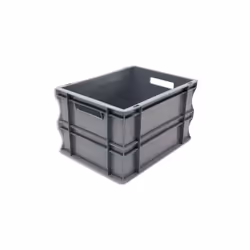 Dettagli : Contenitori molto rigidi e impilabili.Contenitore in polipropilene grigio.Standard europeo (CE 10/2010).Compatibil ...