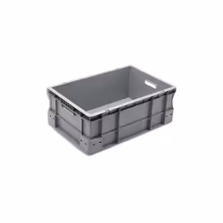Dettagli : Contenitori molto rigidi e impilabili.Contenitore in polipropilene grigio.Standard europeo (CE 10/2010).Compatibil ...