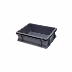 Dettagli : Contenitori molto rigidi e impilabili.Contenitore in polipropilene grigio.Standard europeo (CE 10/2010).Compatibil ...