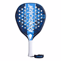 Babolat Air Vertuo, Blu, Bianco, Carbonio, EVA (Acetato del vinile dell'etilene), Fibra di vetro, Qualsiasi tipo, Even, 38 mm ...
