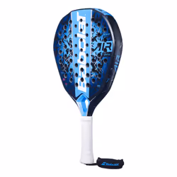 Babolat Air Vertuo Blu, Bianco Carbonio, EVA (Acetato del vinile dell'etilene), Fibra di vetro 1 pz