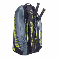 Babolat RH6 Pure Aero Nero, Grigio, Giallo Poliestere riciclato, Etilene Vinil Acetato (EVA) - Vista aggiuntiva 3