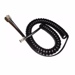 Alcatel-Lucent Enterprise 3GV27034AB, 0,6 m, RJ-9, RJ-9, Nero, Maschio, Maschio