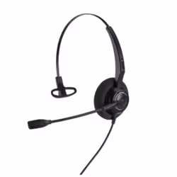 Alcatel-Lucent Enterprise AH 11 U, Cablato, Ufficio, 100 - 10000 Hz, 86 g, Auricolare, Nero