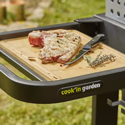 Cook'in Garden EASY 60 Barbecue Carrello Carbone (combustibile) Nero - Vista aggiuntiva 4
