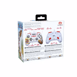 Konix One Piece Multicolore, Bianco USB Gamepad Nintendo Switch, PC - Vista aggiuntiva 8