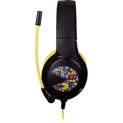 Konix PacMan Auricolare Cablato A Padiglione Gaming USB tipo A Nero, Giallo - Vista aggiuntiva 4