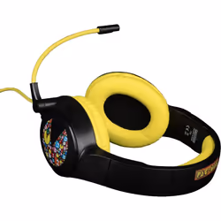 Konix PacMan Auricolare Cablato A Padiglione Gaming USB tipo A Nero, Giallo - Vista aggiuntiva 5