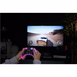 Konix Crystal Trasparente USB Gamepad Analogico/Digitale Nintendo Switch, PC - Vista aggiuntiva 4