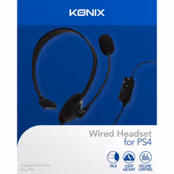 Konix 61881177082 cuffia e auricolare Cablato A Padiglione Gaming Nero