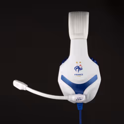 Konix KX FFF UNIV WHITE GAMING HEADSET Auricolare Cablato A Padiglione Blu, Bianco - Vista aggiuntiva 5