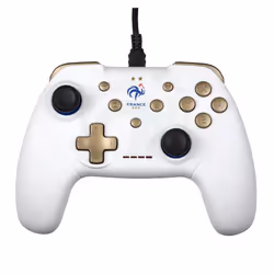 Konix KX FFF SWITCH/PC PAD WHITE, Gamepad, Nintendo Switch, PC, Analogico/Digitale, Cablato, USB, USB tipo-C