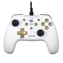 Konix KX FFF SWITCH/PC PAD WHITE Oro, Bianco USB Gamepad Analogico/Digitale Nintendo Switch, PC