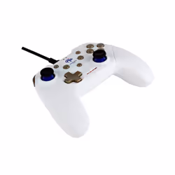 Konix KX FFF SWITCH/PC PAD WHITE Oro, Bianco USB Gamepad Analogico/Digitale Nintendo Switch, PC