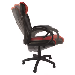 Konix Drakkar KX DK JOTUN GAMING CHAIR Sedia per gaming universale Seduta imbottita Nero, Rosso - Vista aggiuntiva 4