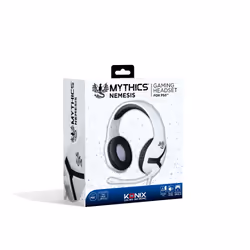 Konix Nemesis PS5 Auricolare Cablato A Padiglione Gaming Nero, Bianco - Vista aggiuntiva 4
