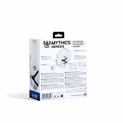 Konix Nemesis PS5 Auricolare Cablato A Padiglione Gaming Nero, Bianco - Vista aggiuntiva 5